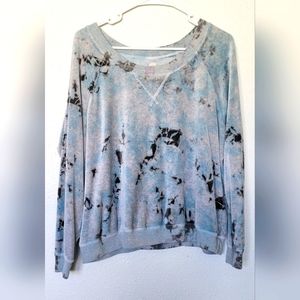 SUNDOWN tie dye sweater. Size medium